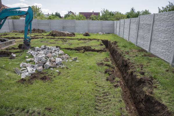 Cost of Yard Trenching in Oshkosh