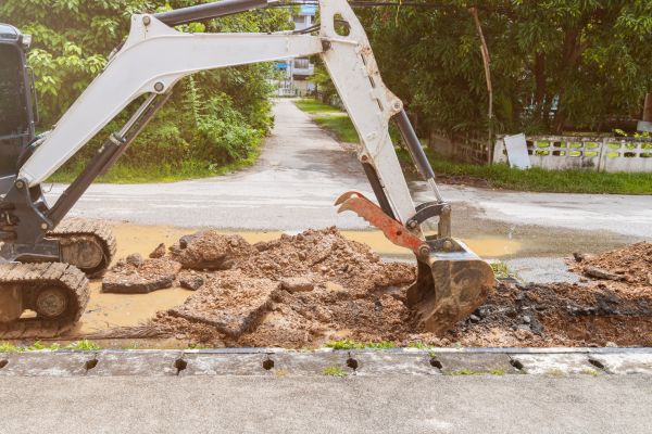 Cost of Water Line Excavation in Oshkosh