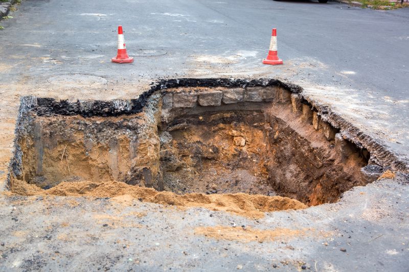 Sinkhole Filling detail